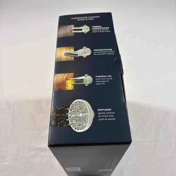 CONAIR INFINITI PRO PERFORMER SERIES IONIC CERAMIC DRYER 1875W 4 ATTACHMENTS - Picture 4 of 7